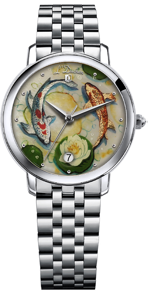 D 801.10 - Рыбы, эксклюзивные наручные часы Art Collection L'Duchen